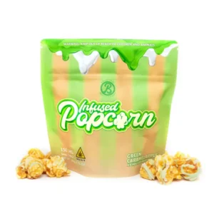 INFUSED POPCORN - GREEN CARAMEL APPLE